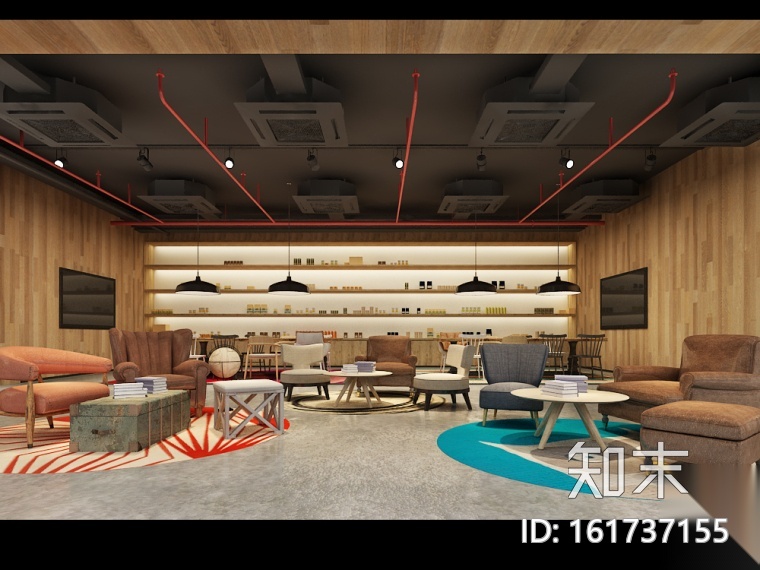[上海]创客空间办公室丨效果图+施工图CAD&PDF+物料表...cad施工图下载【ID:161737155】