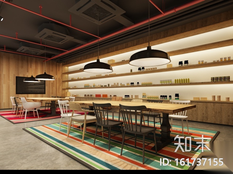 [上海]创客空间办公室丨效果图+施工图CAD&PDF+物料表...cad施工图下载【ID:161737155】