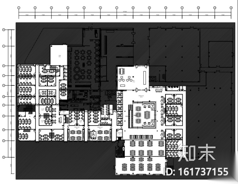 [上海]创客空间办公室丨效果图+施工图CAD&PDF+物料表...施工图下载【ID:161737155】