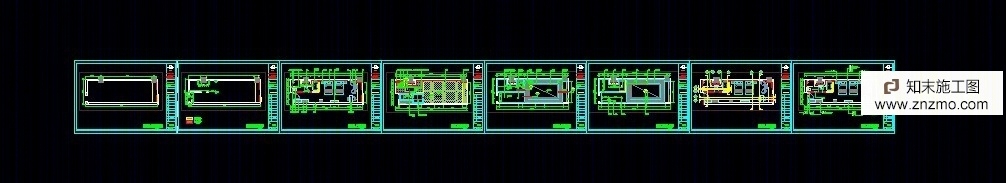 维也纳豪华双人房施工图！CAD布局cad施工图下载【ID:26922413】