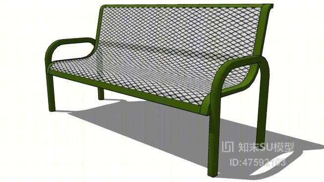 户外椅SU模型下载【ID:119298324】