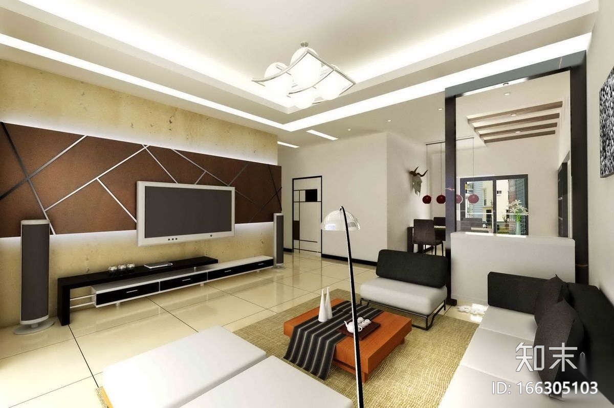 某四室二厅毕业设计施工图下载【ID:166305103】