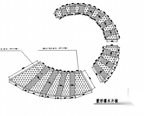 [浙江]街头知名地产景观绿化种植施工图施工图下载【ID:161023136】