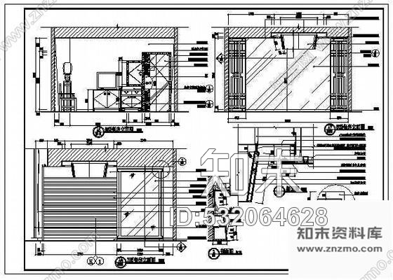 施工图某酒店2楼装修图cad施工图下载【ID:532064628】