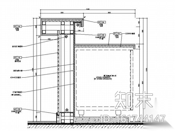 [湖北]五星级品牌假日大酒店大堂装修施工图（含效果）cad施工图下载【ID:161744147】