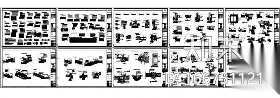 景观材料做法表详细图集cad施工图下载【ID:166751121】
