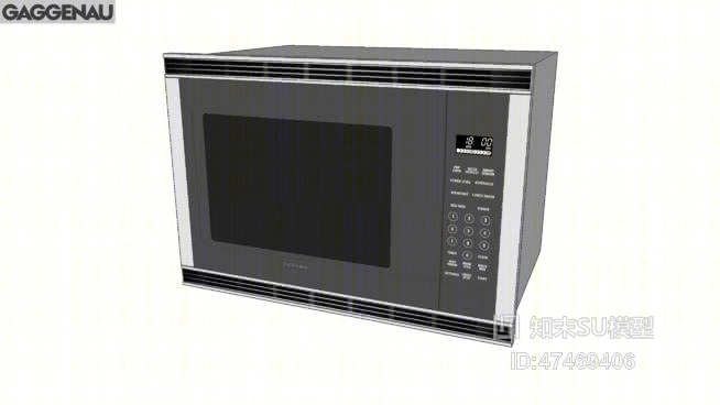 烤箱SU模型下载【ID:718022477】