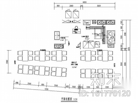 [北京]历史文化保护区新中式风格春饼店室内装修施工图施工图下载【ID:161770120】