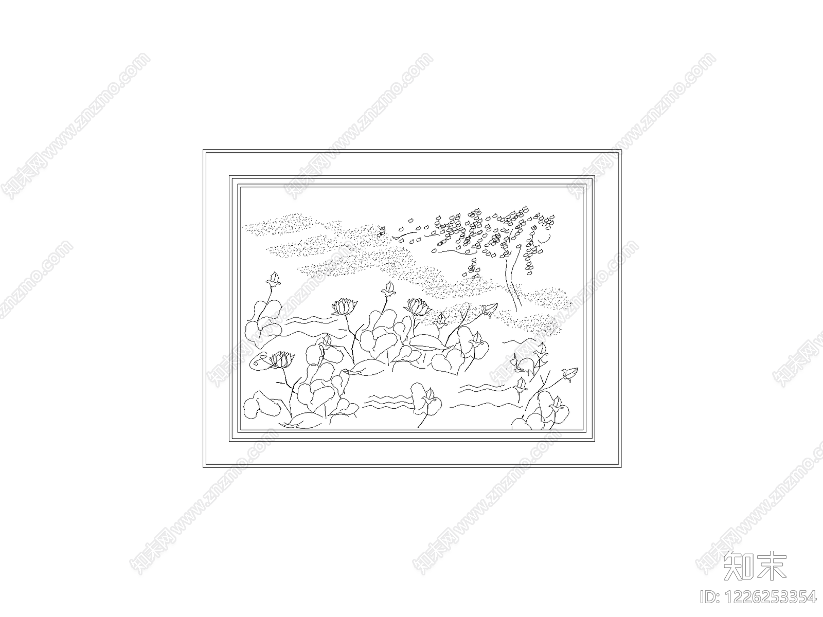 挂画CAD图纸