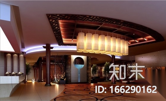 [无锡]某古镇会所室内装修图(含效果)cad施工图下载【ID:166290162】