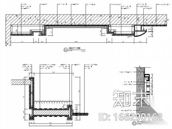 [无锡]某古镇会所室内装修图(含效果)cad施工图下载【ID:166290162】