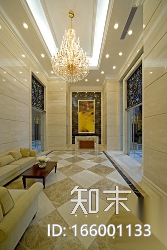 [深圳]梁志天—深圳香蜜湖1號样板间室内装修CAD施工图+...施工图下载【ID:166001133】