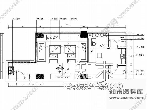 施工图北京国际欧式量贩式KTV包厢室内装修图cad施工图下载【ID:632125040】