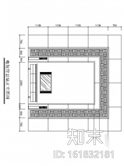 [原创]中式复古情怀三层别墅家装施工图（含效果图）cad施工图下载【ID:161832181】