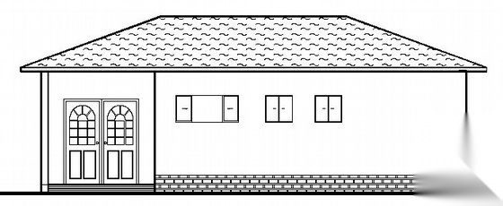 某新农村单层住宅设计施工图下载【ID:166321157】