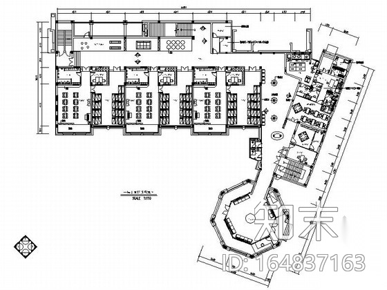 [上海]城市活泼现代三层幼儿园室内装饰设计施工图施工图下载【ID:164837163】