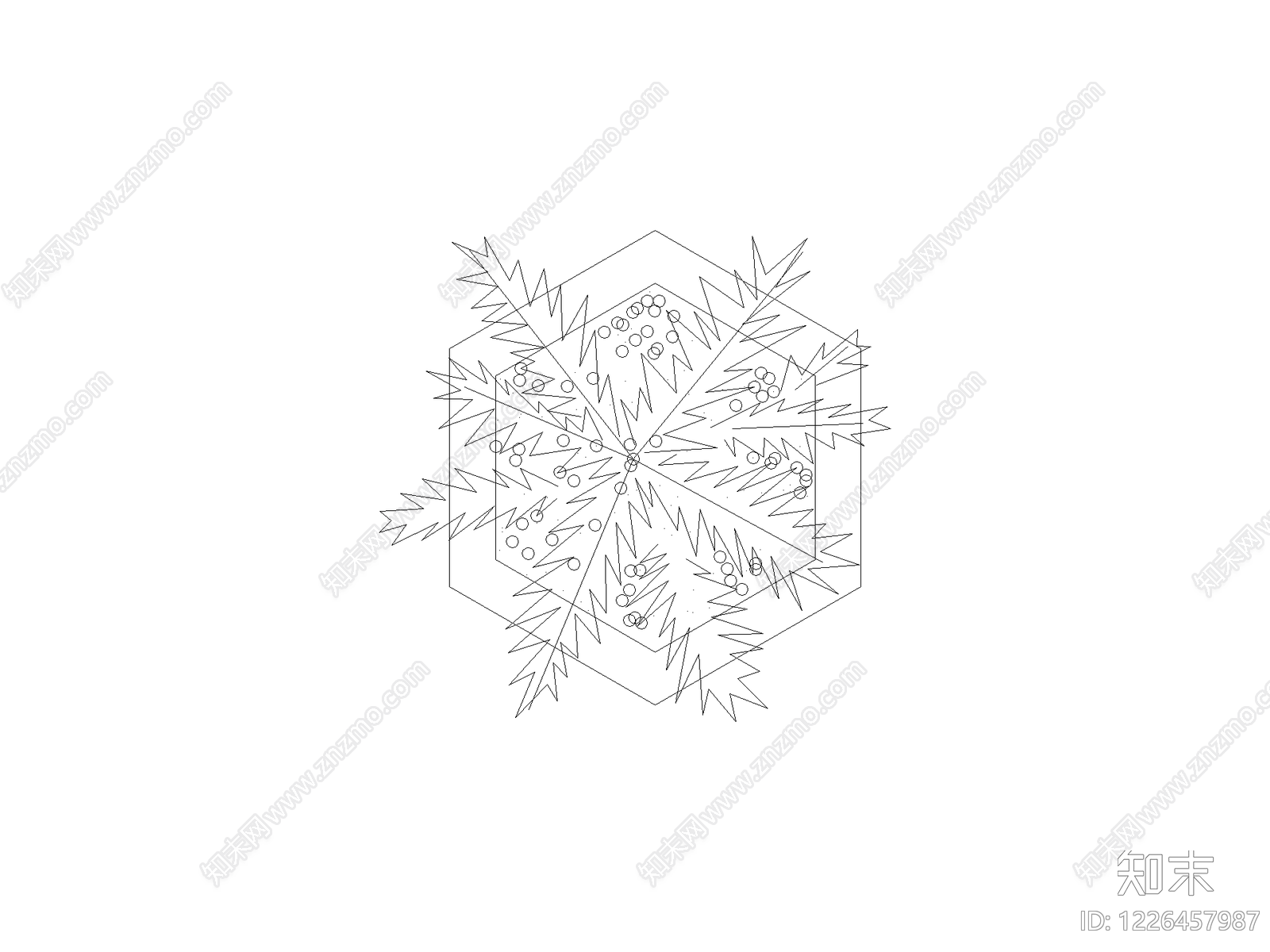 填充图案CAD图纸