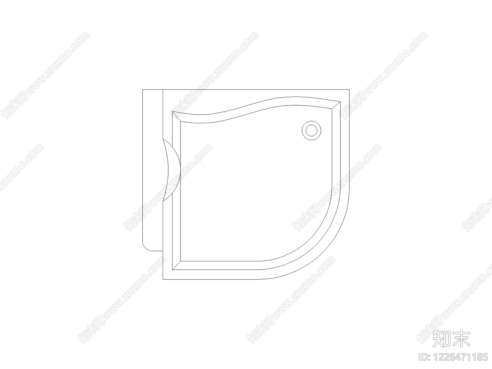 内门系统cad施工图下载【ID:1226471185】