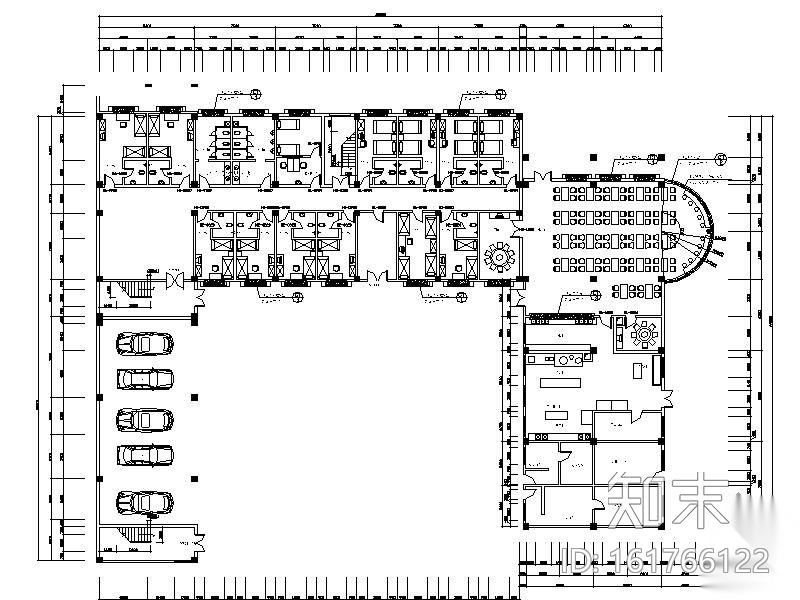 [重庆]某综合楼办公楼装修竣工图（含效果）施工图下载【ID:161766122】