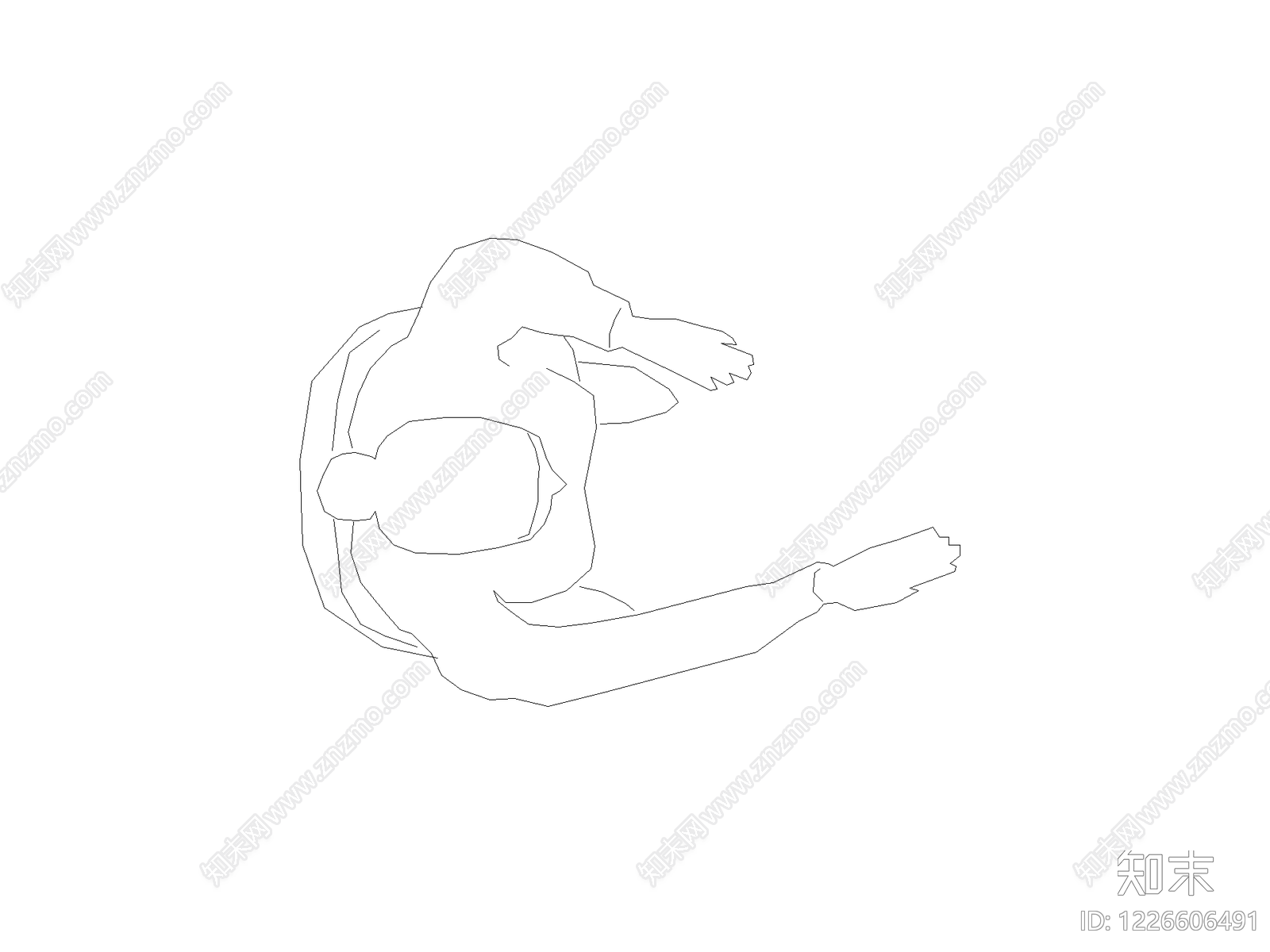 人物cad施工图下载【ID:1226606491】