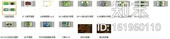 [成都]某奢华五星级酒店样板间单人房室内装修图cad施工图下载【ID:161960110】