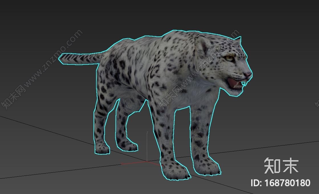 分享一个豹子模型CG模型下载【ID:168780180】