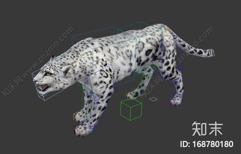 分享一个豹子模型CG模型下载【ID:168780180】