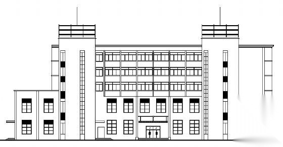 某学校综合楼建筑施工图cad施工图下载【ID:151578143】