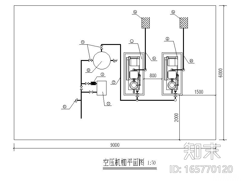 荥阳市广武镇污水处理工程全套图纸施工图下载【ID:165770120】