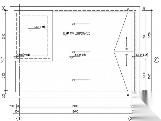 多层文化服务中心建筑设计施工图（含人防设计施工图下载【ID:165406107】