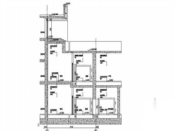 多层文化服务中心建筑设计施工图（含人防设计施工图下载【ID:165406107】