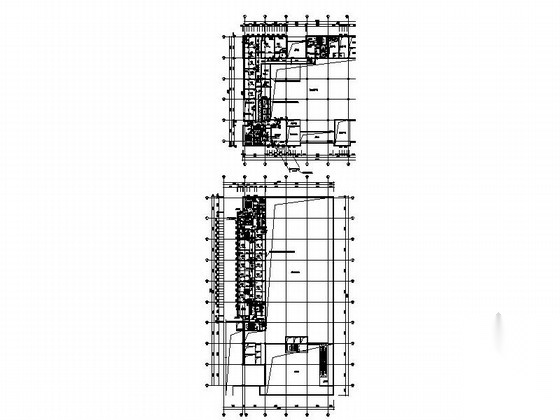 多层文化服务中心建筑设计施工图（含人防设计施工图下载【ID:165406107】