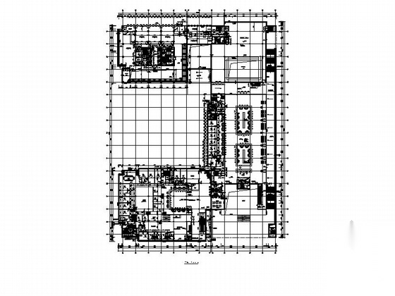 多层文化服务中心建筑设计施工图（含人防设计施工图下载【ID:165406107】