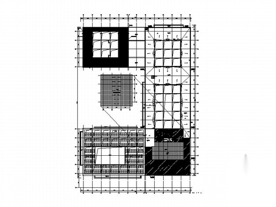 多层文化服务中心建筑设计施工图（含人防设计施工图下载【ID:165406107】