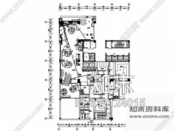施工图石家庄某高档现代KTV室内设计施工图含效果图施工图下载【ID:632124015】