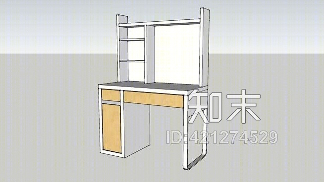 宜家米克计算机工作站SU模型下载【ID:421274529】