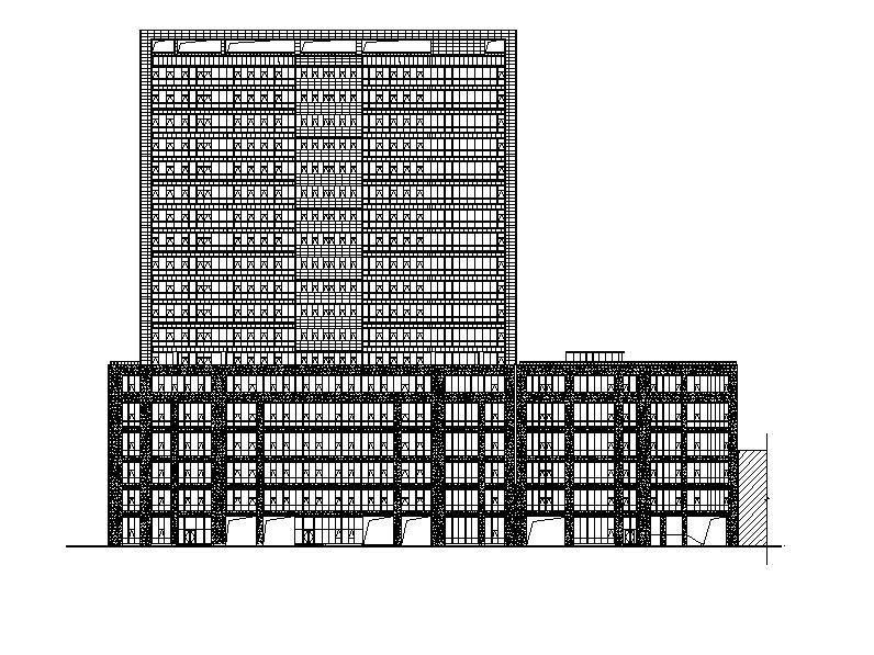 [江苏]高层市级框剪式外科综合性医疗建筑施工图（16年...cad施工图下载【ID:166209101】