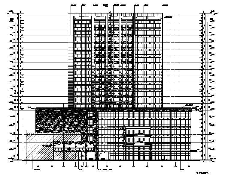 [江苏]高层市级框剪式外科综合性医疗建筑施工图（16年...cad施工图下载【ID:151589162】