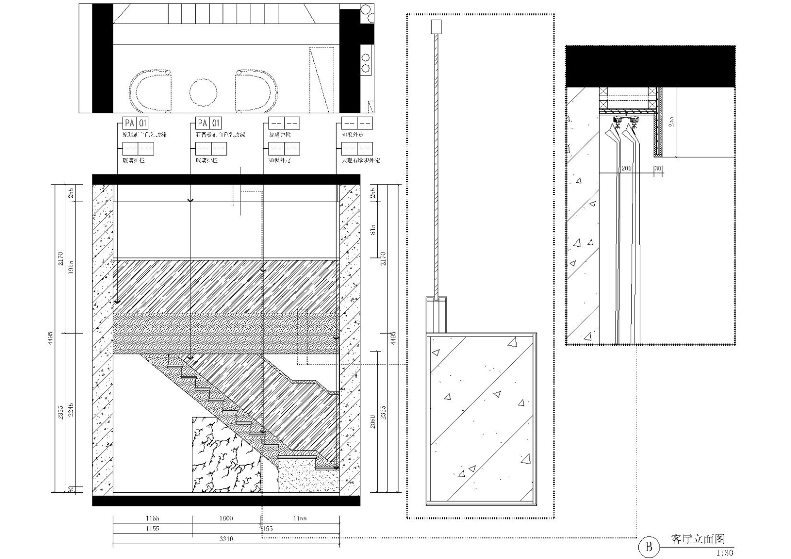 [浙江]-杭州·风雅钱塘两层住宅施工图+实景施工图下载【ID:160061102】