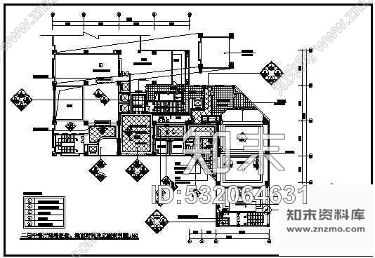 施工图酒店装修成套图01cad施工图下载【ID:532064631】