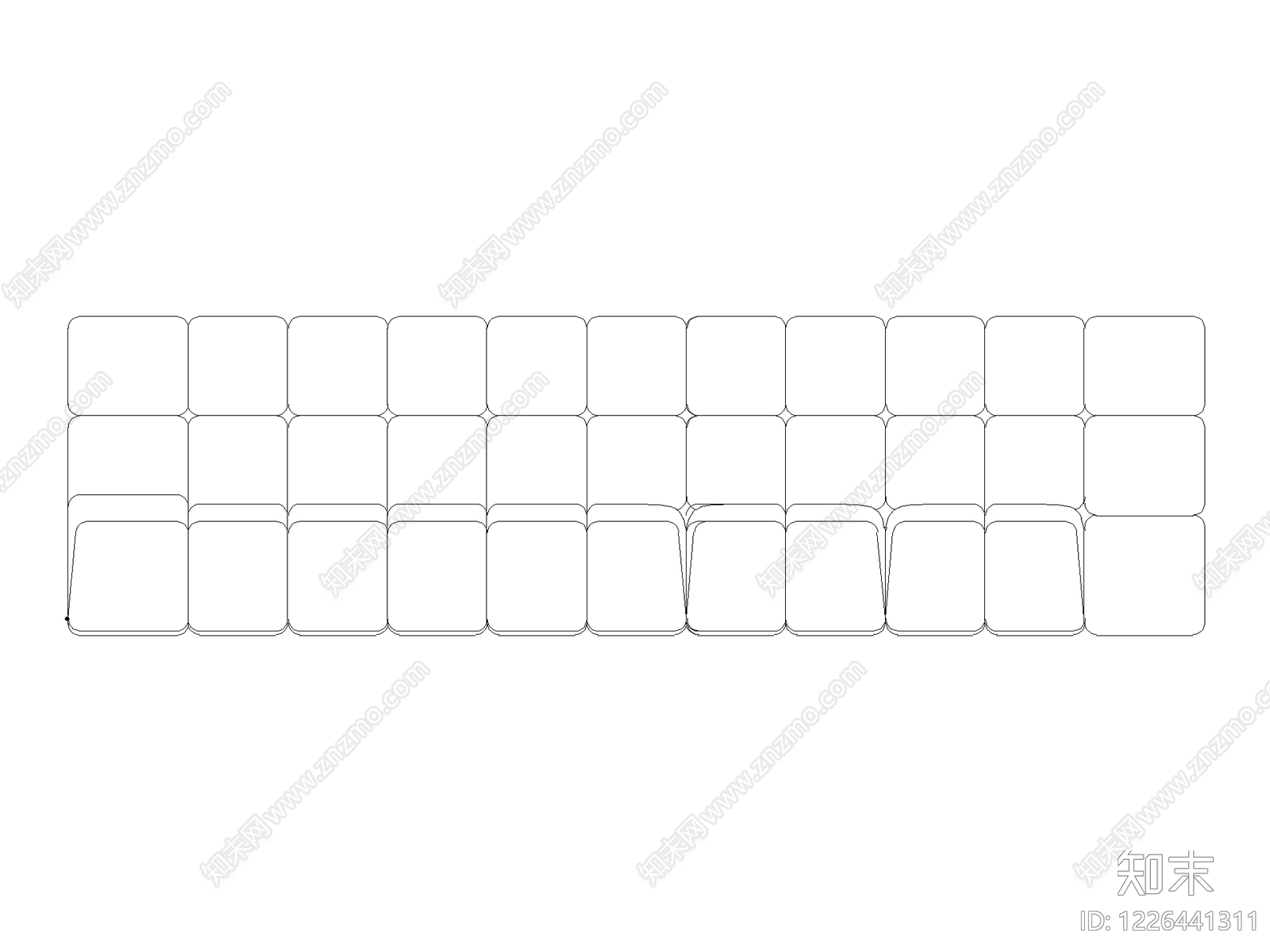 现代综合硬装构件图库CAD图纸