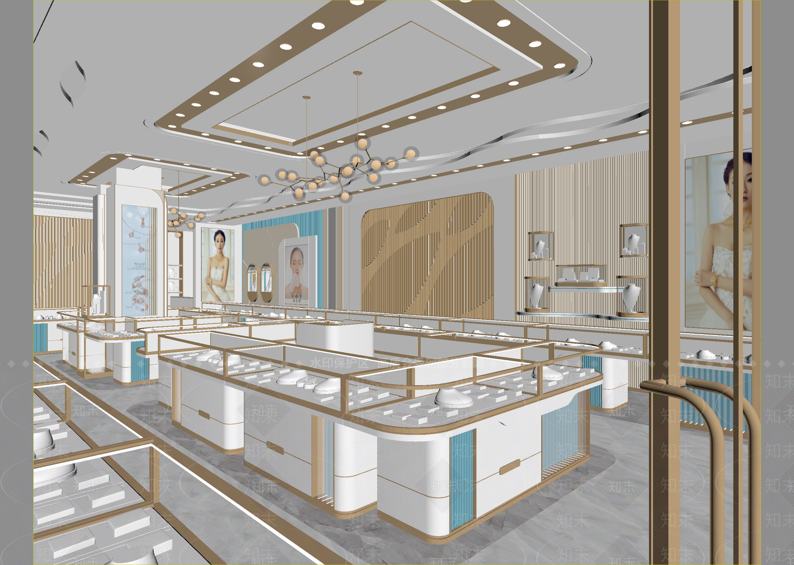 现代其他展厅3D模型下载【ID:1215175228】