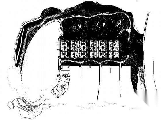 [广东]高档住宅景观规划施工图施工图下载【ID:161086174】