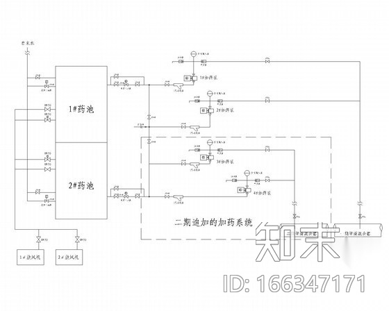 [广东]某水厂自动控制系统全套图纸cad施工图下载【ID:166347171】