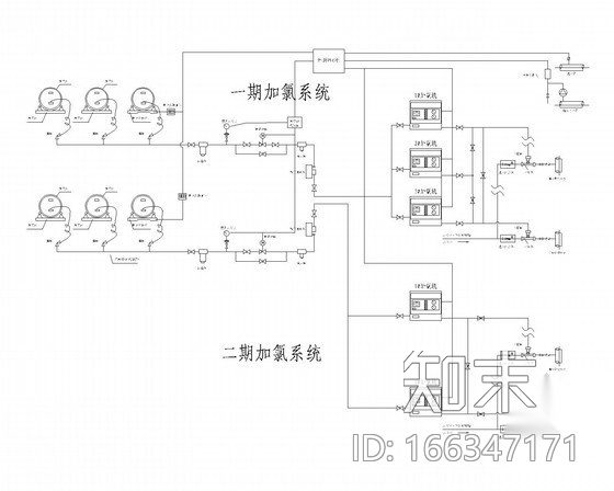 [广东]某水厂自动控制系统全套图纸cad施工图下载【ID:166347171】