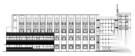 上海某软件公司办公楼建筑施工图施工图下载【ID:151424173】