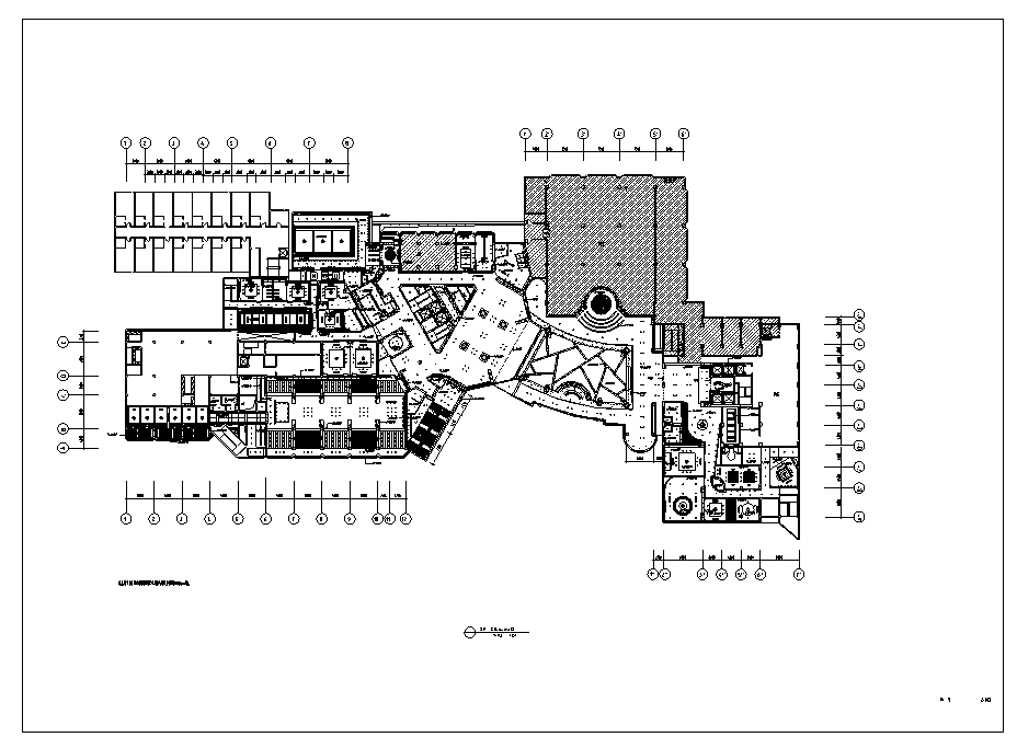常州大酒店公共区域部分室内设计施工图纸cad施工图下载【ID:161770162】