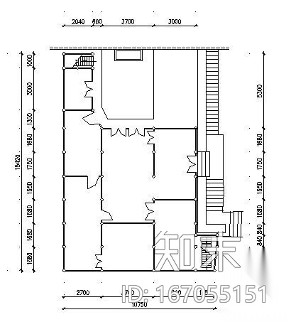 某古镇独立式住宅建筑测绘图施工图下载【ID:167055151】