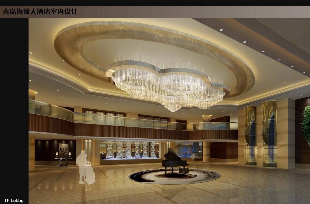 金螳螂--青岛海都大酒店客房图纸及效果图(CAD施工图纸)施工图下载【ID:66989367】