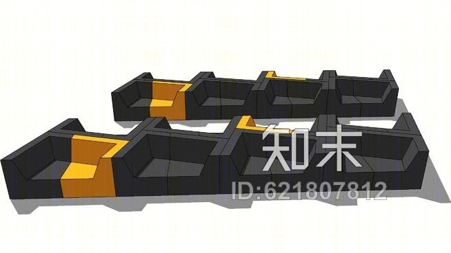 Stoelendans_foam_antracietSU模型下载【ID:621807812】